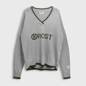 Krost Sweater Green & Grey